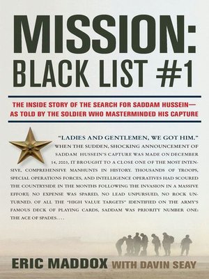 cover image of Mission: Black List #1